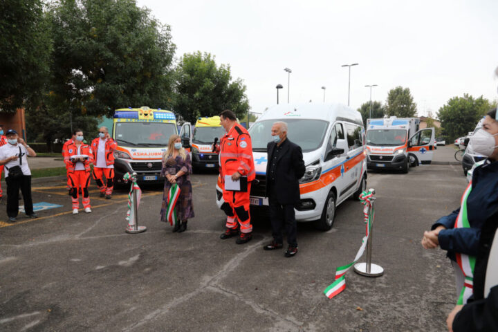 Immagine totale dell'ambulanza