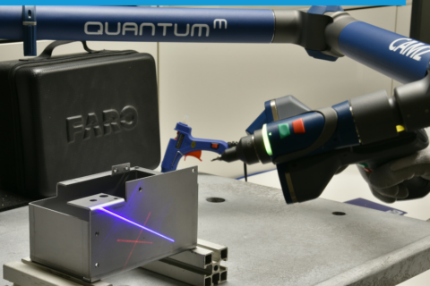 Scanner digitale 3D per il controllo qualità nella lavorazione lamiere